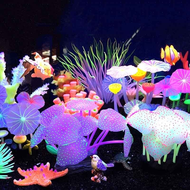 Aquarium Fish Artificial - Decoração Subaquática para Aquário: Plantas Artificiais