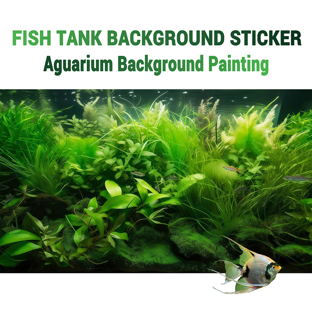 Aquarium Fish Paradise - Water Grass Paradise, pintura de fundo