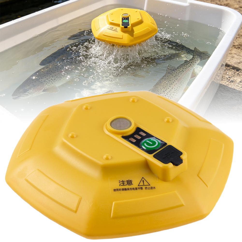 Aquarium Fish Escape - Bomba de Oxigênio Portátil para Aquário,