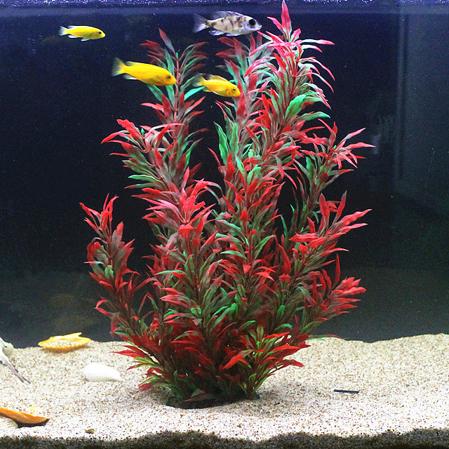 Aquarium Fish Artificial - Plantas Artificiais Raras para Aquário de