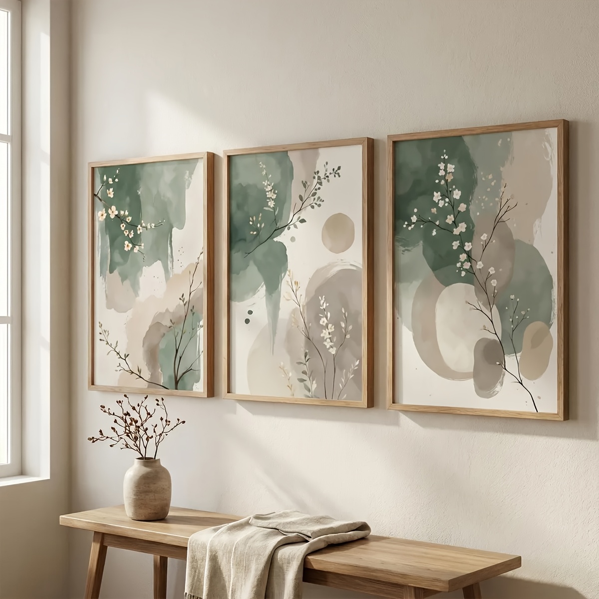 Conjunto de 3 Quadros Decorati - Live Plant Fertilizer avaliação e preço