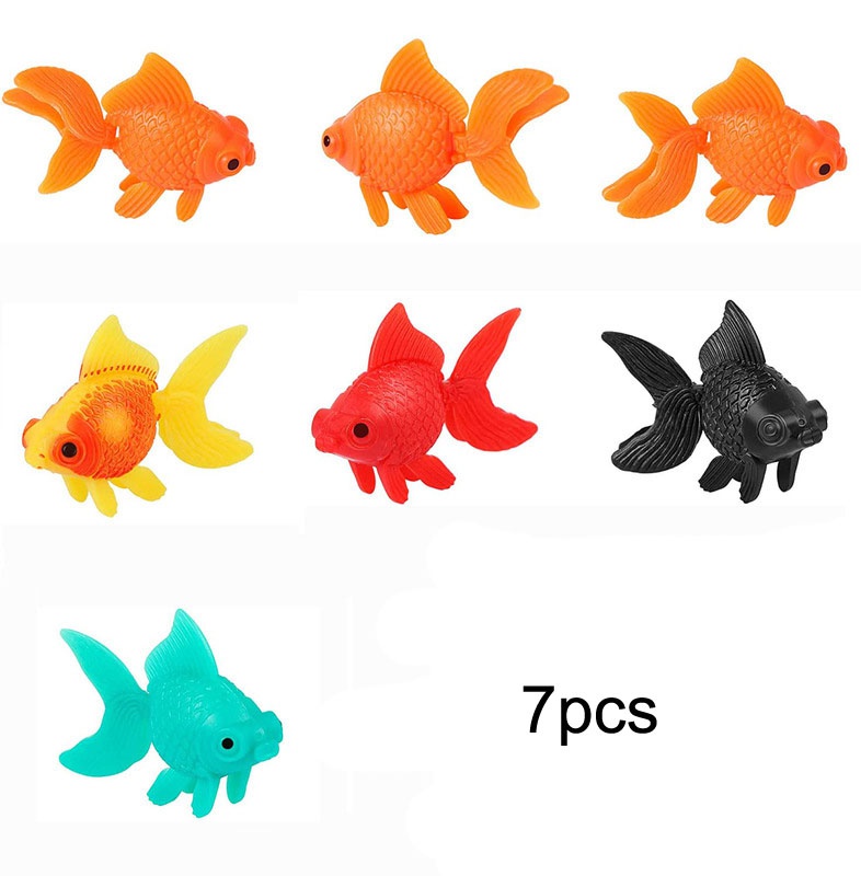 7 peças de peixe artificial ti - Aquarium Fish Artificial avaliação e preço
