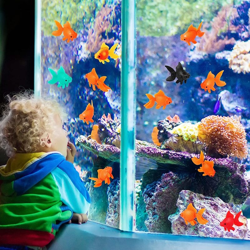 7 peças de peixe artificial ti - Aquarium Fish Artificial avaliação e preço