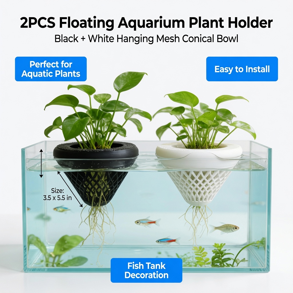 Suporte Flutuante para Plantas - Aquarium Fish Escape avaliação e preço
