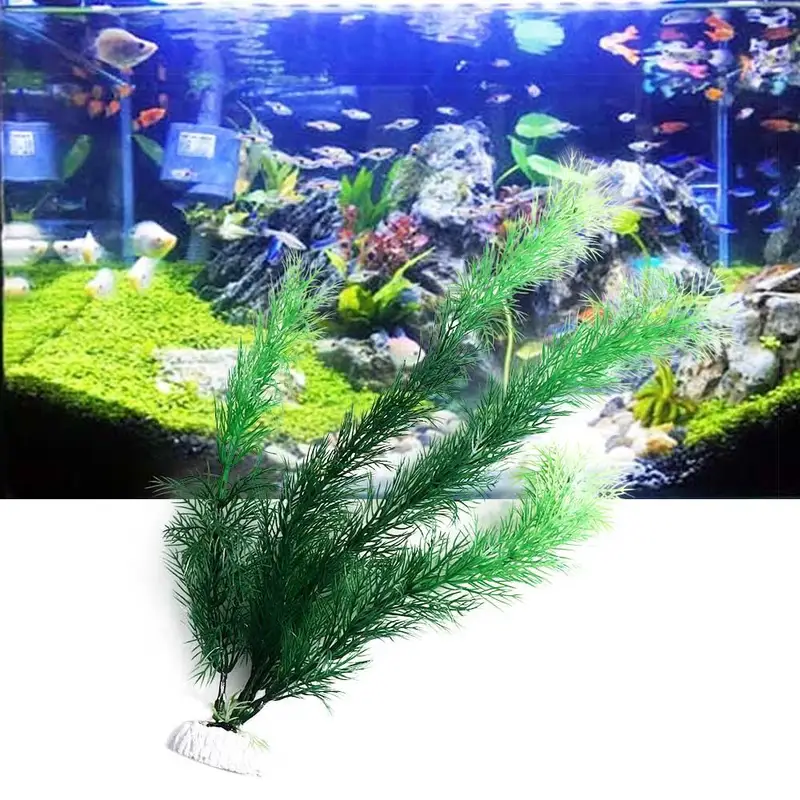 Plantas artificiais para decor - Aquarium Fish Artificial avaliação e preço