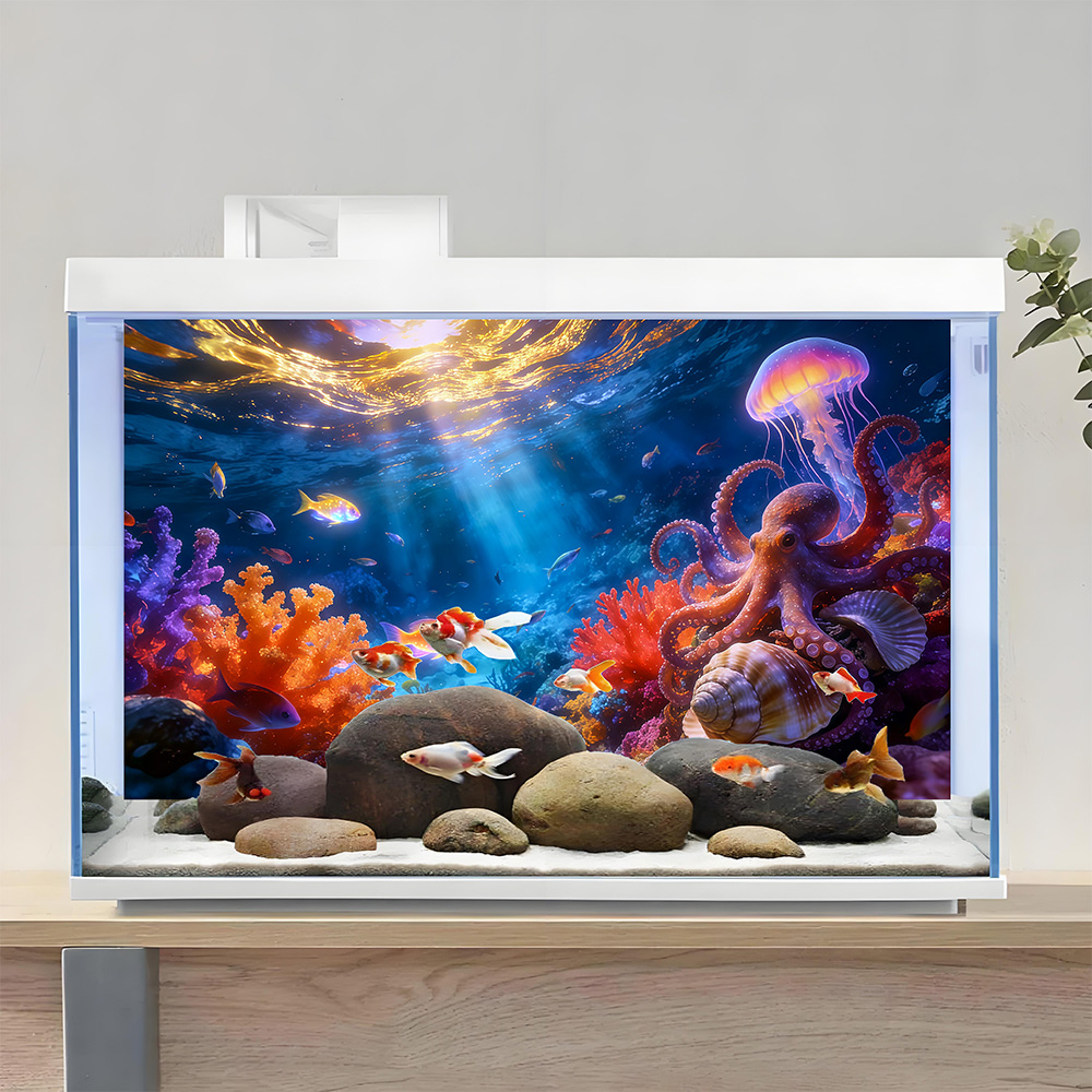 Octopus Paradise, pintura de f - Aquarium Fish Paradise avaliação e preço