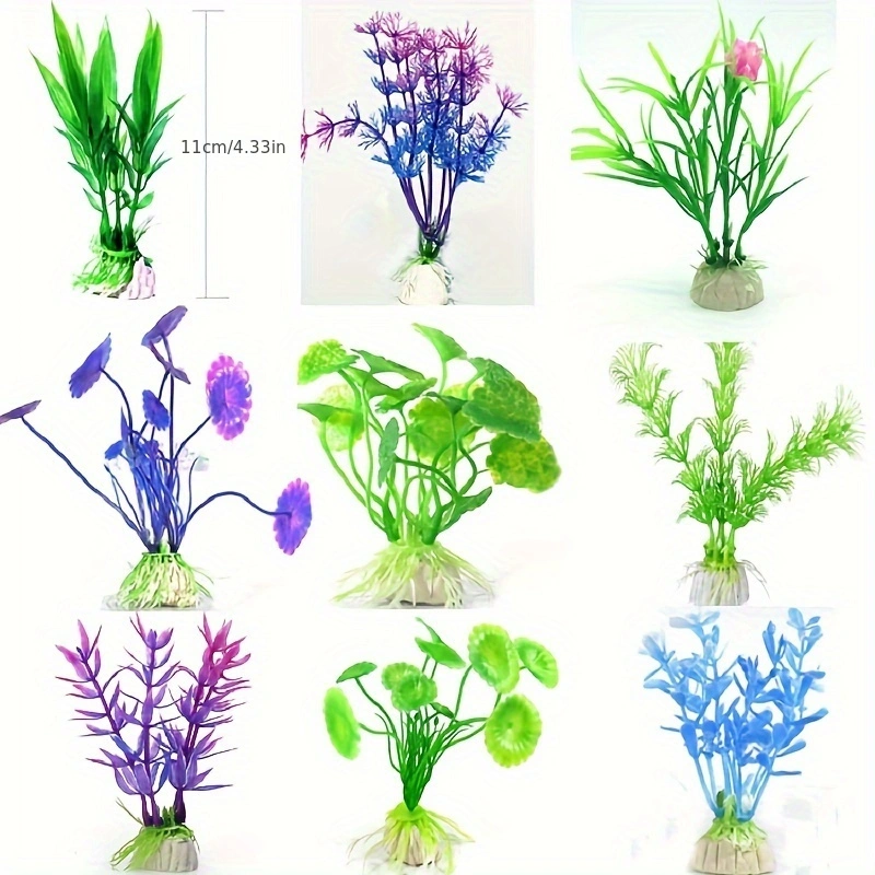 Plantas de plástico subaquátic - Aquarium Fish Artificial avaliação e preço