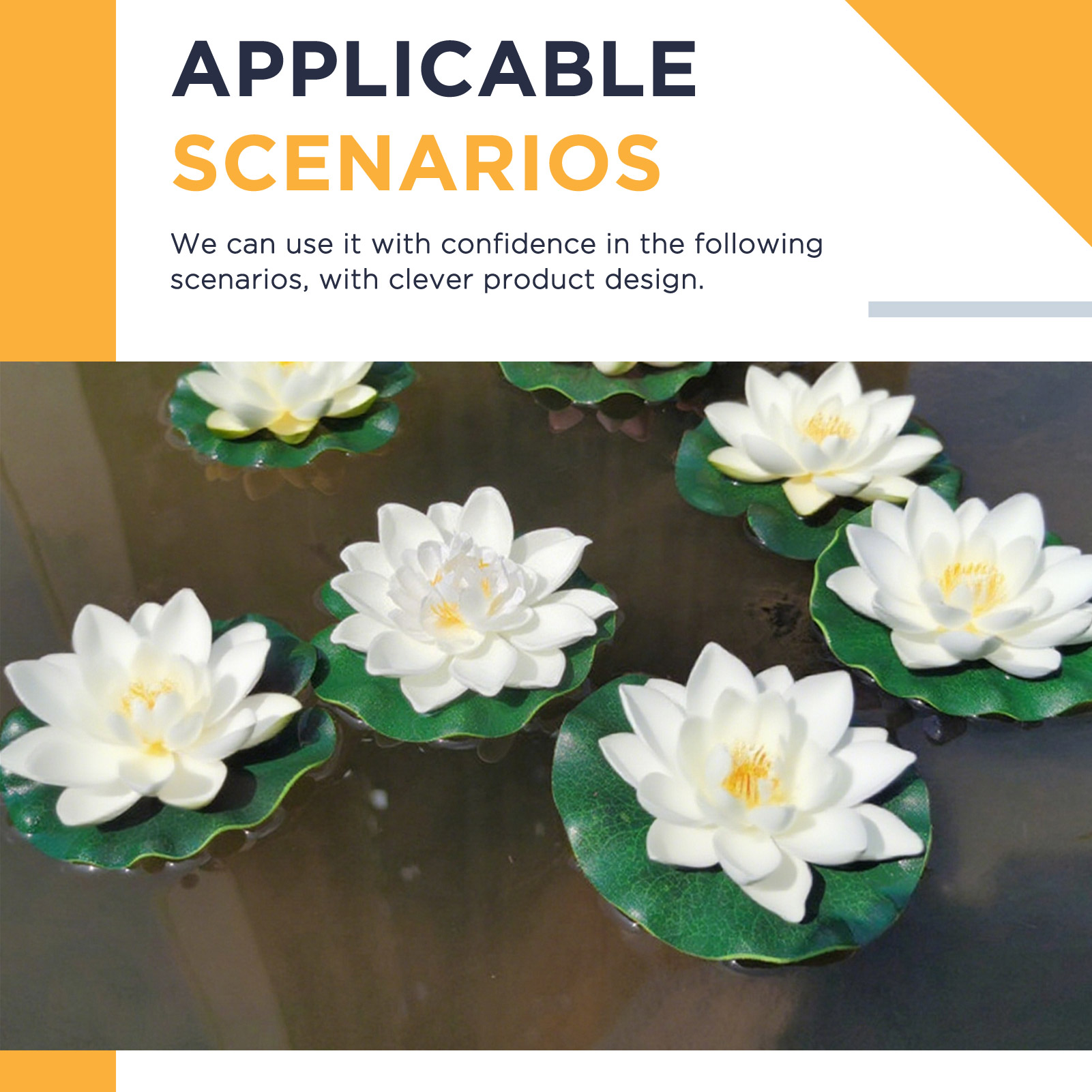 Conjunto com 5 peças de flores - Aquarium Fish Artificial avaliação e preço