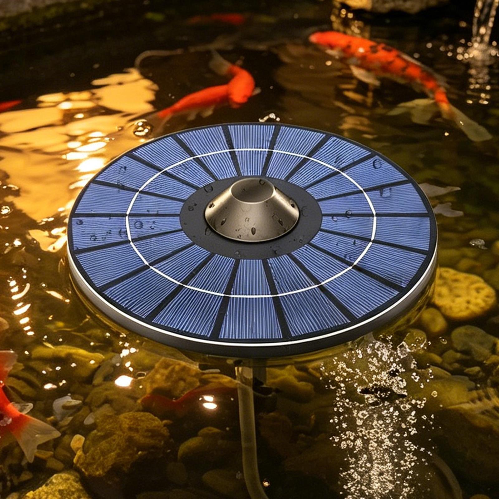 Bomba Aeradora Solar para Lago - Aquarium Fish Escape avaliação e preço