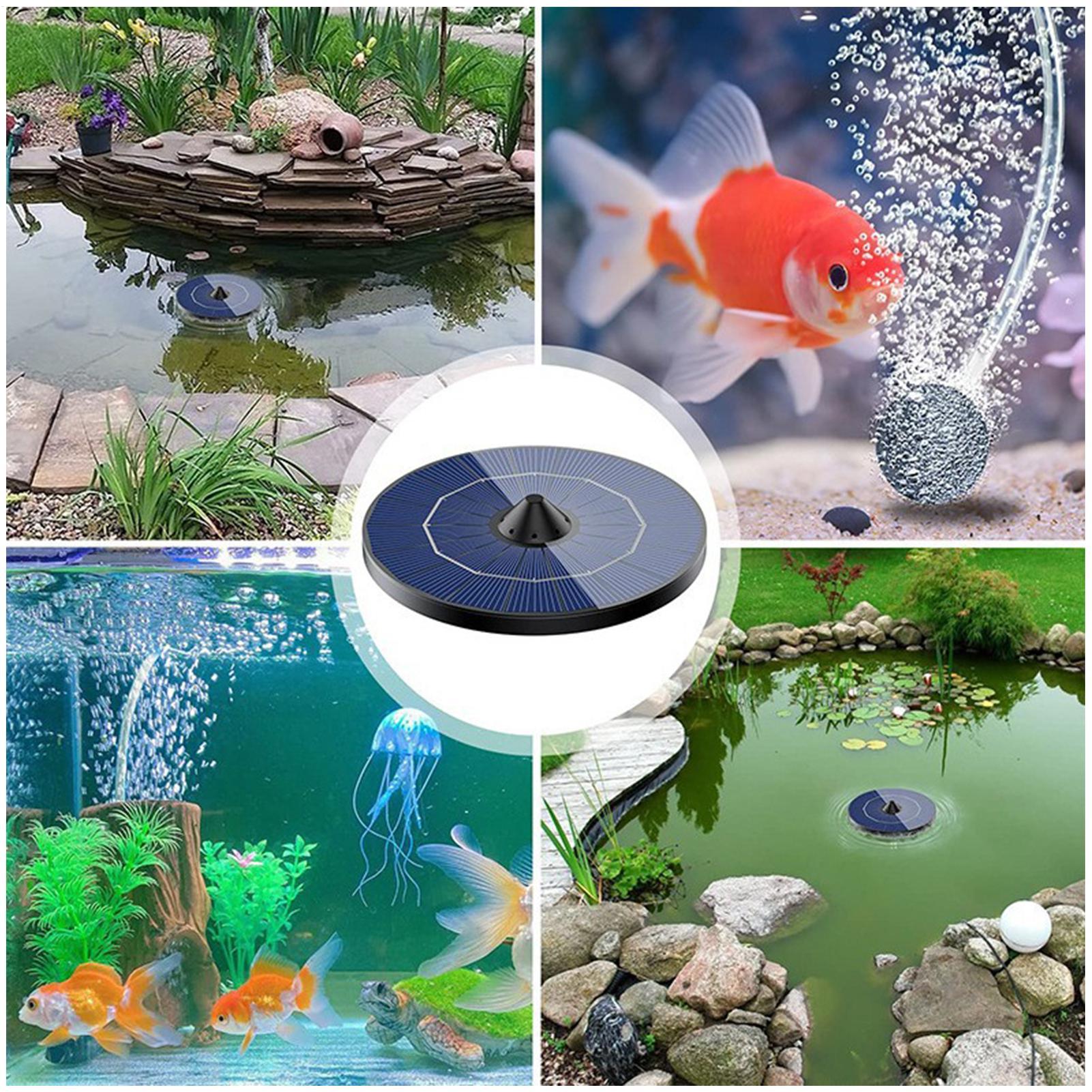 Bomba Aeradora Solar para Lago - Aquarium Fish Escape avaliação e preço