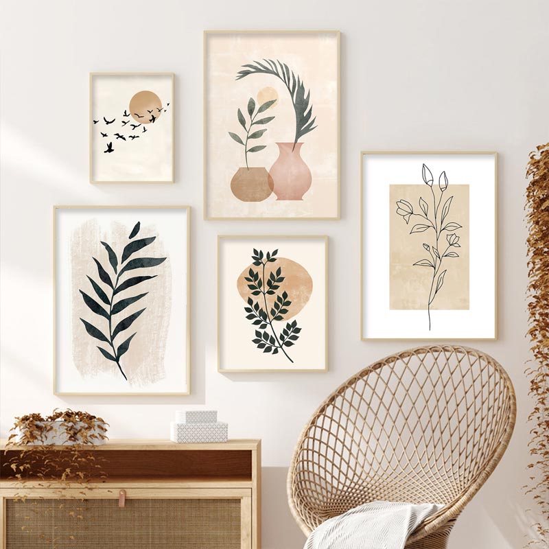 Pintura abstrata da lona de Bo - Live Plant Fertilizer avaliação e preço