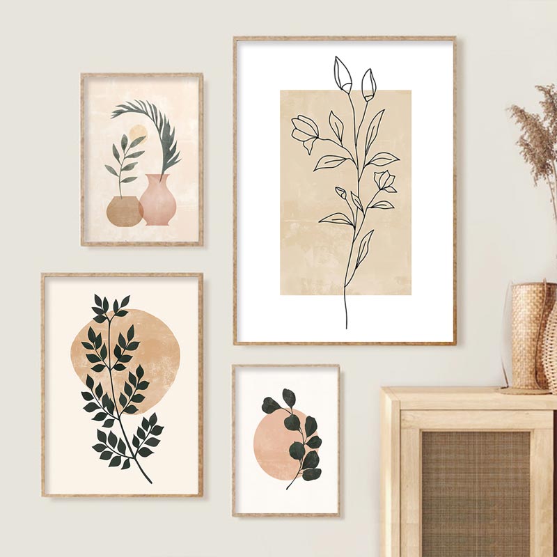 Pintura abstrata da lona de Bo - Live Plant Fertilizer avaliação e preço