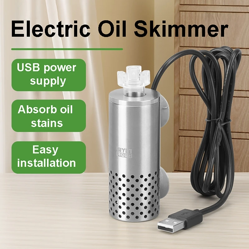 Filtro Elétrico USB de Aço Ino - Aquarium Fish Escape avaliação e preço