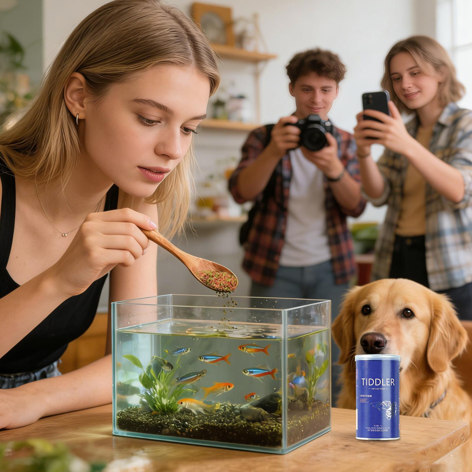 Alimento para Peixes de Aquári - Aquarium Fish Betta avaliação e preço