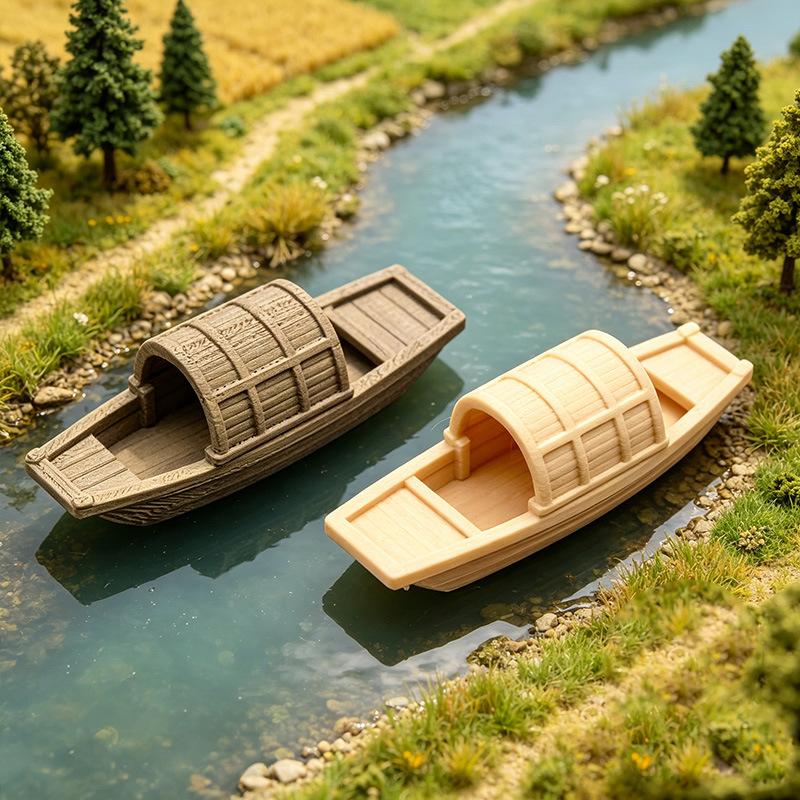 【S】Miniatura de Barco Flutuant - Aquarium Fish Escape avaliação e preço