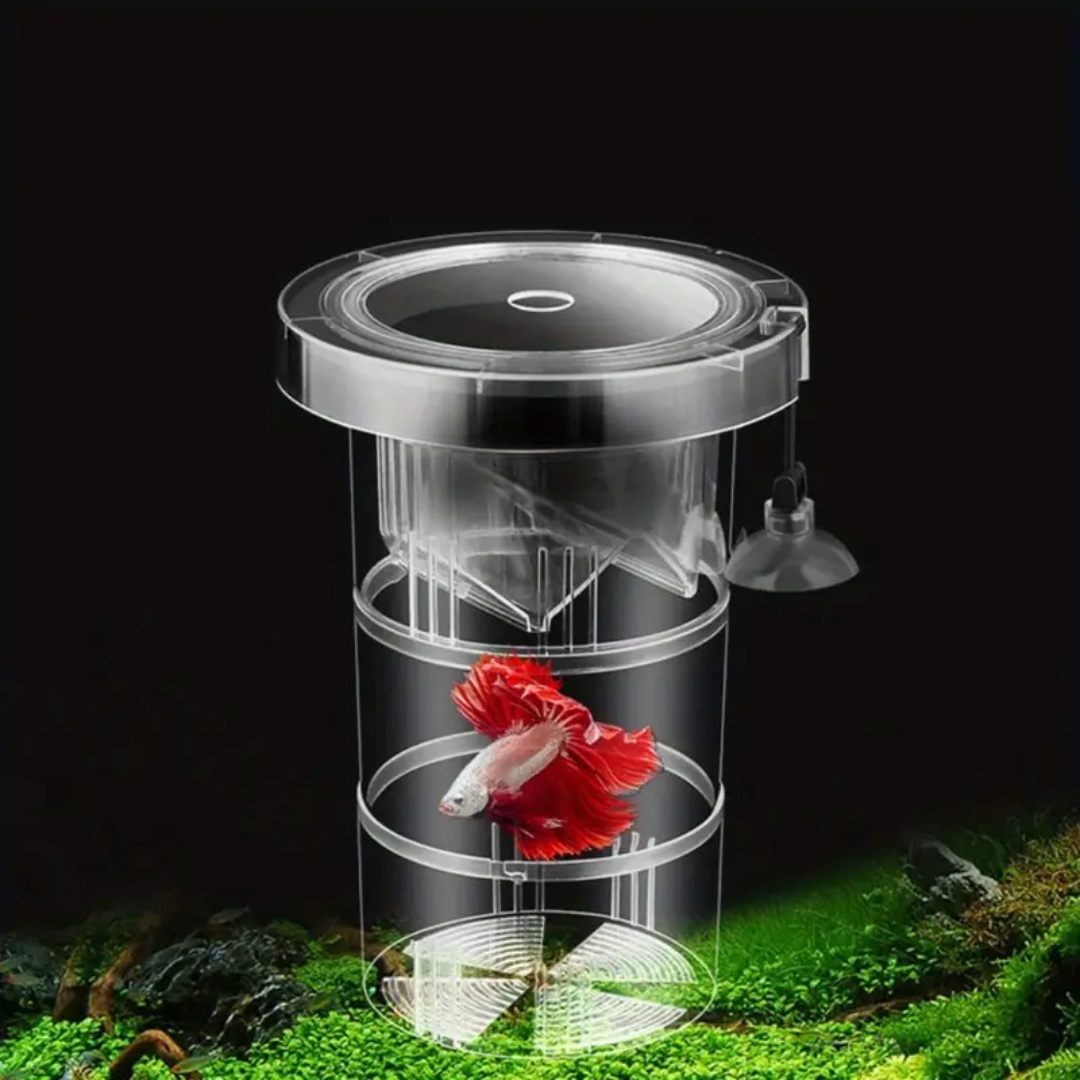 Acrílico flutuante caixa de is - Aquarium Fish Escape avaliação e preço